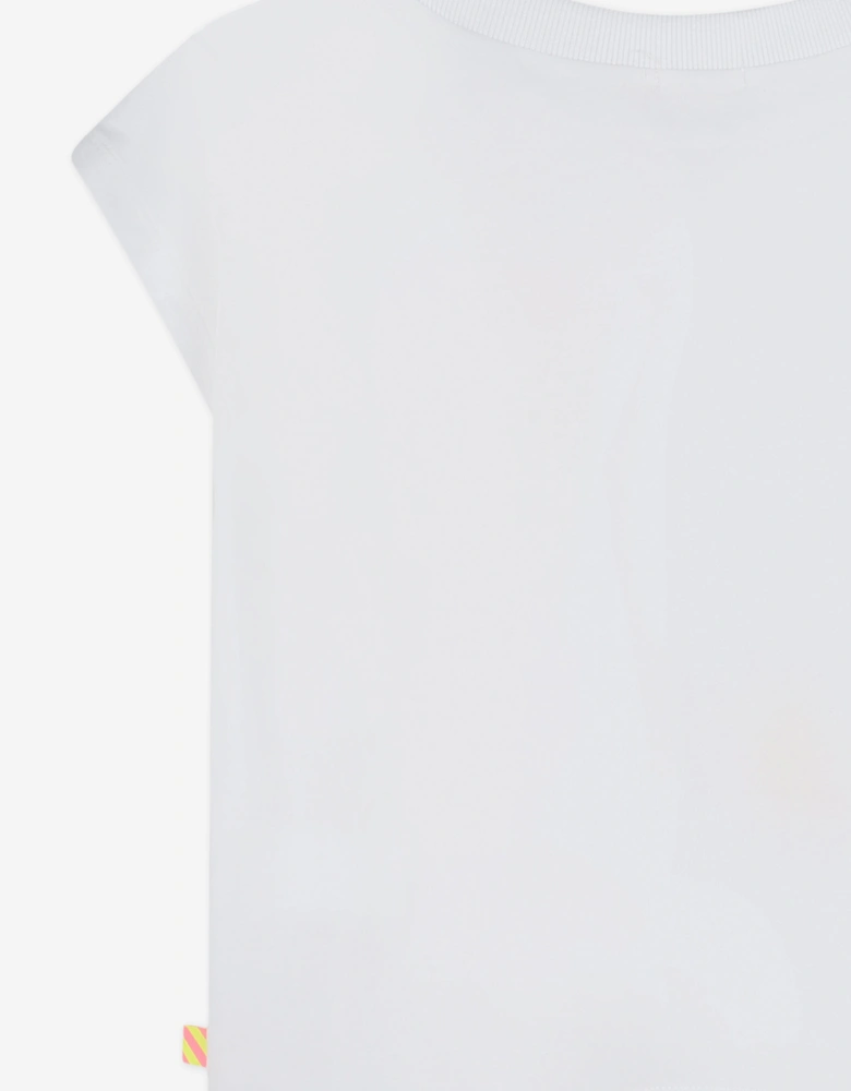 Billieblush Girls Wake Me Up! T-Shirt in White