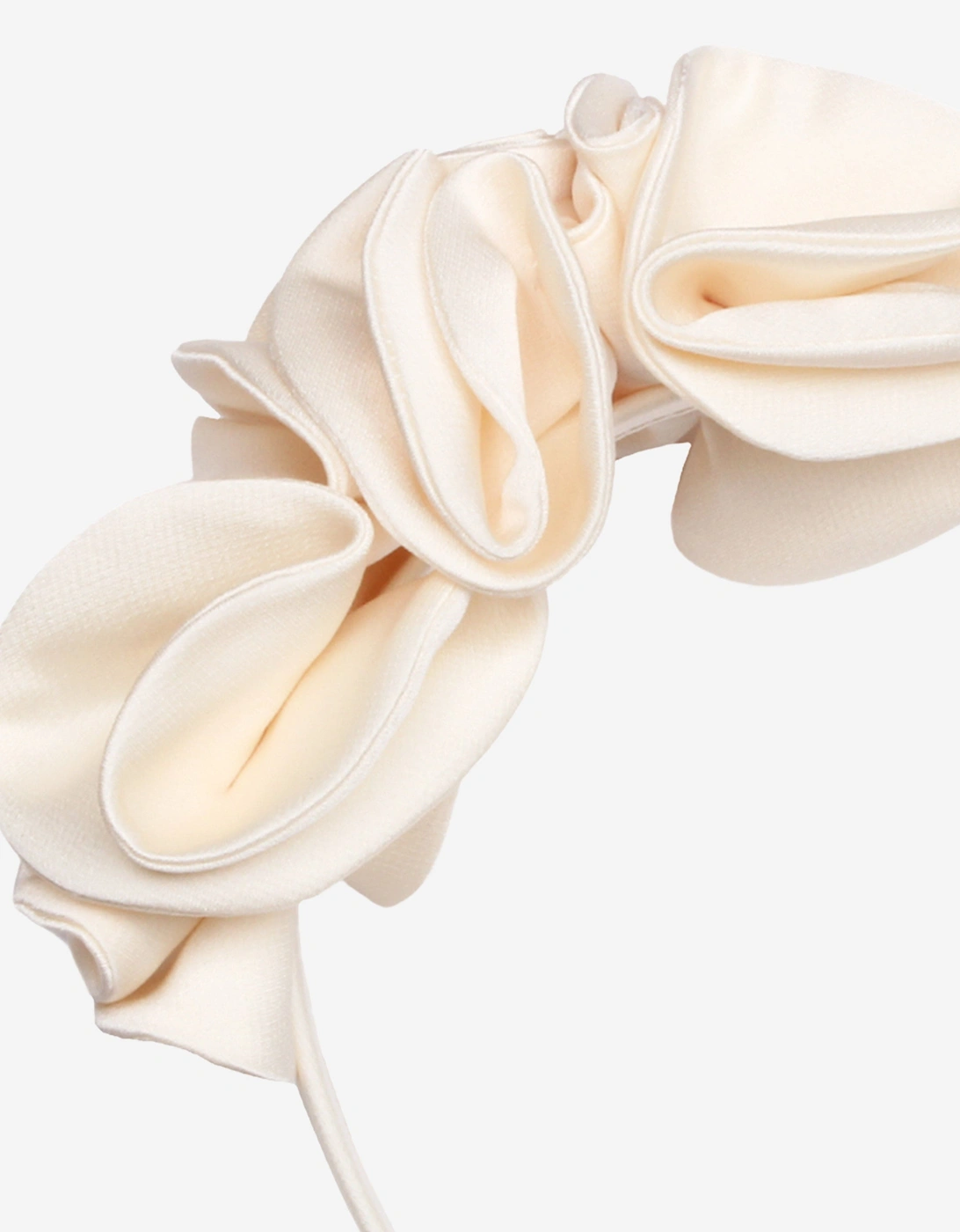 Girls Sweet Pea Headband in Ivory