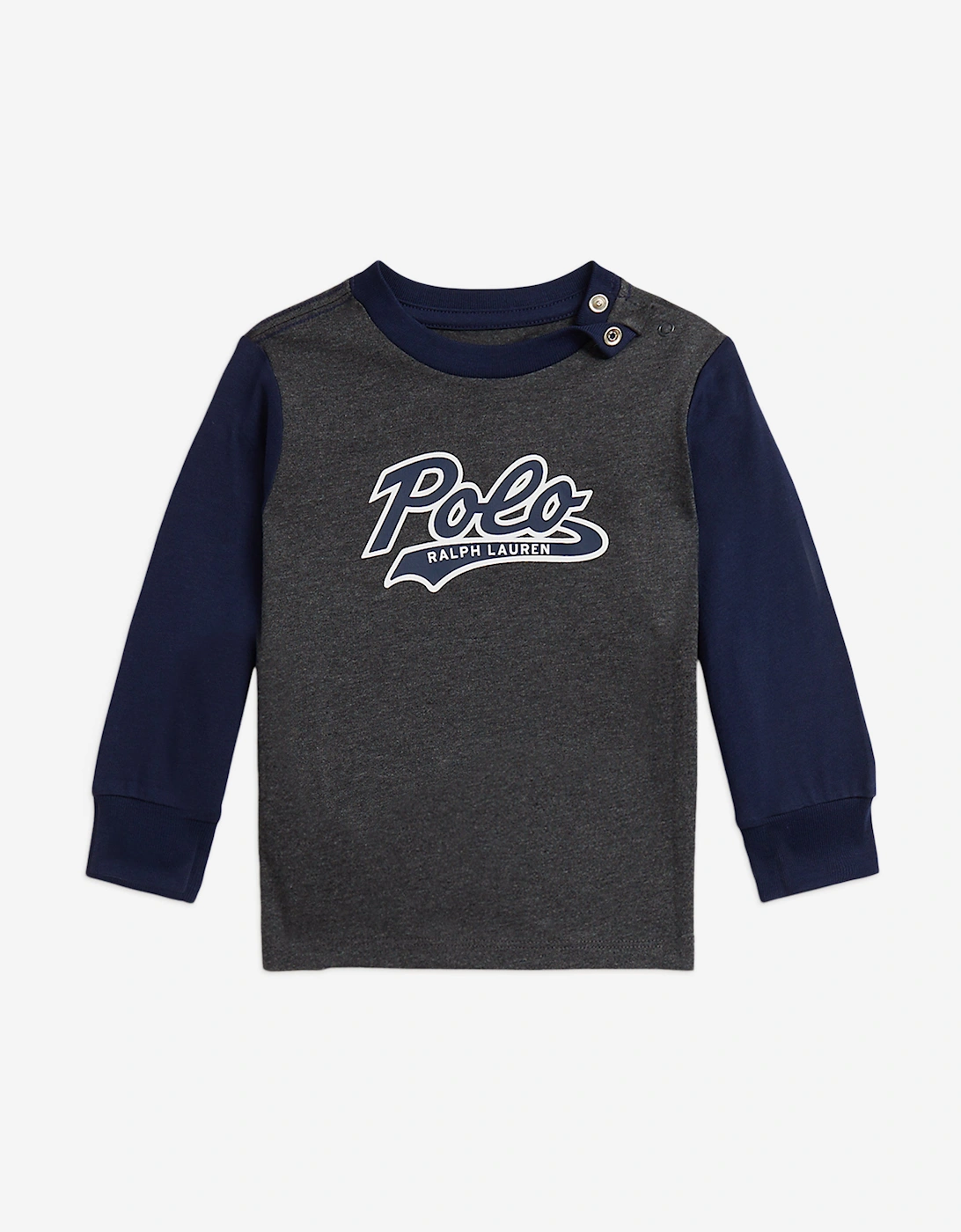 Baby Boys Polo Trouser Set in Navy
