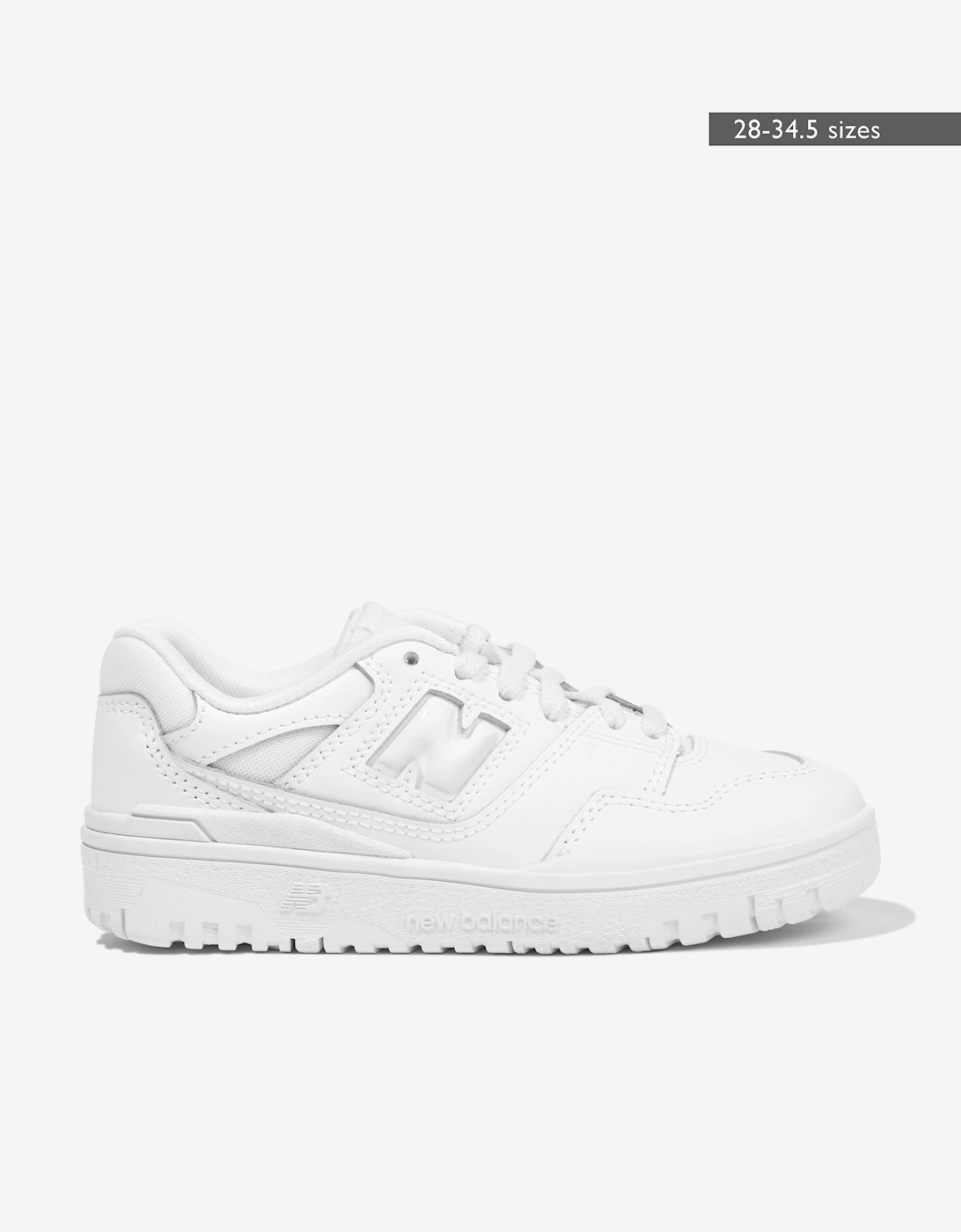 New Balance New Balance Kids 550 Lace Trainers in White