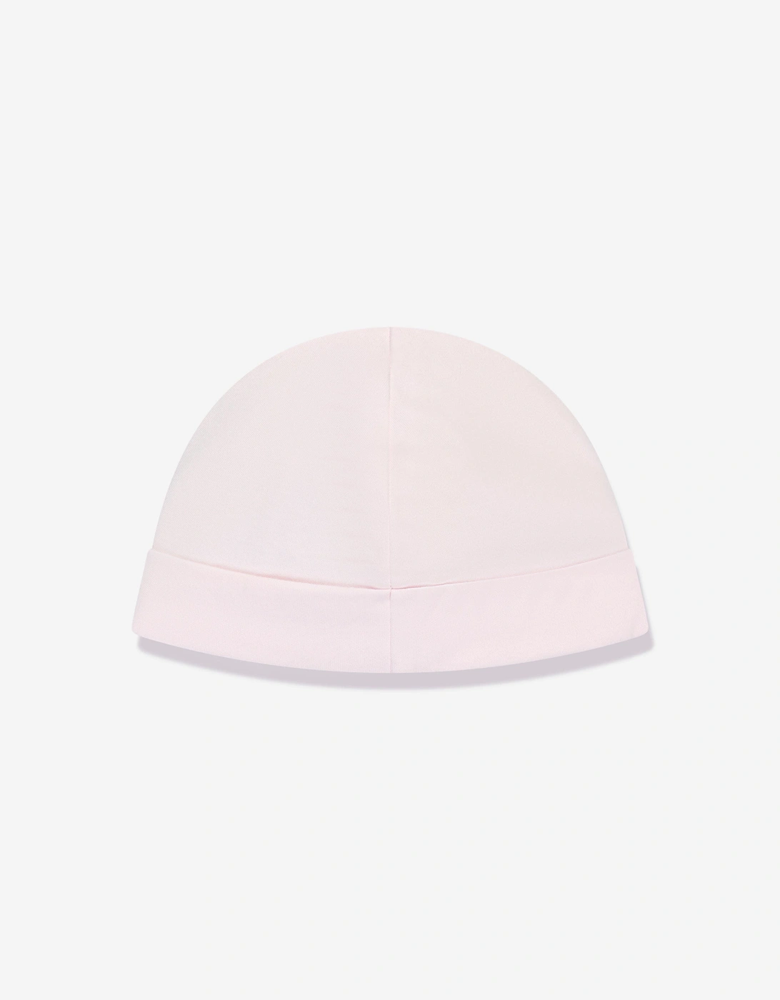 Baby Girls Logo Beanie Hat in Pink