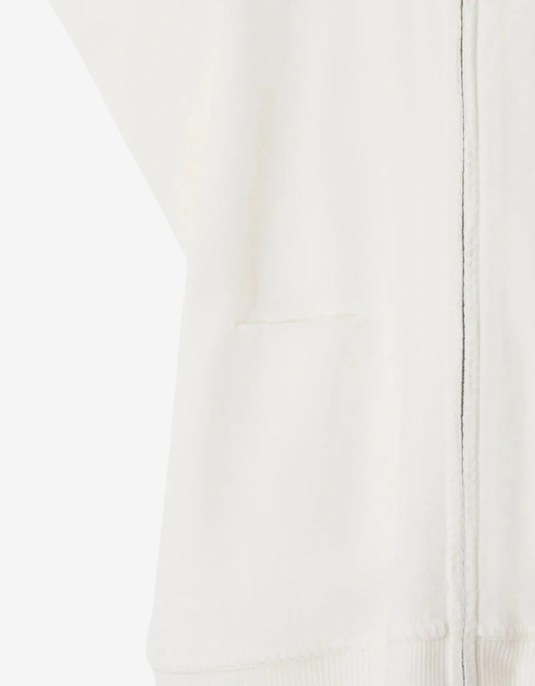 Girls Wool EKD Cape in Ivory