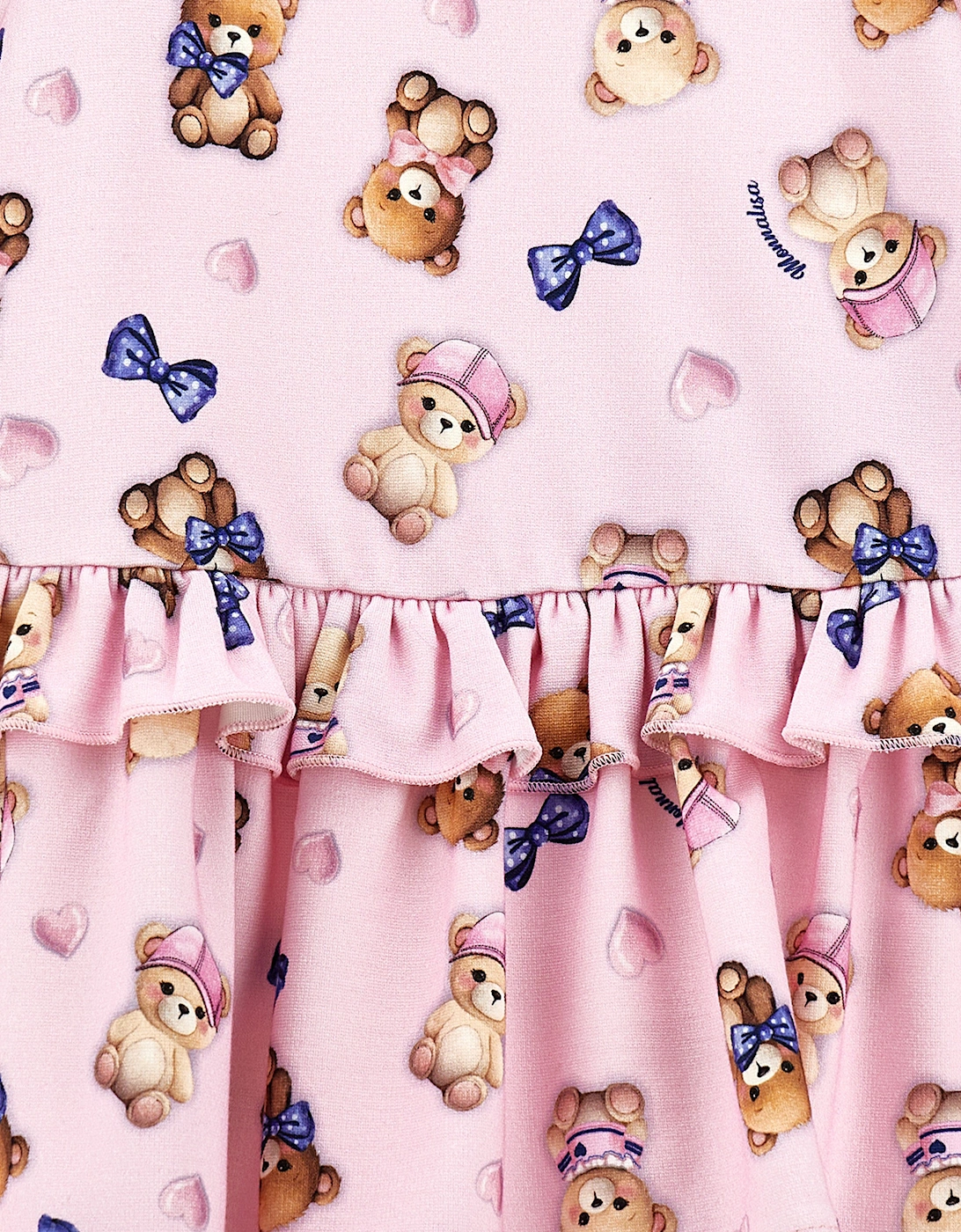 Baby Girls Bear Milano Dress in Pink