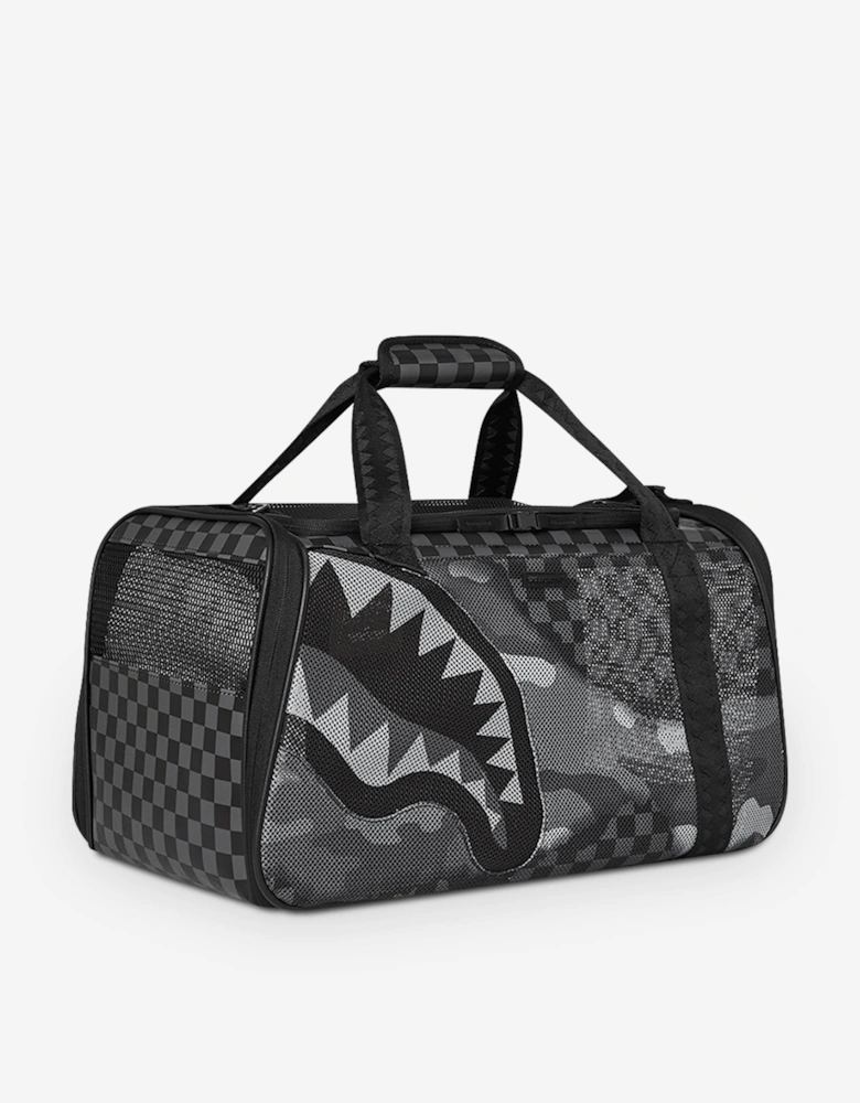 Kids Split Up Camo Tear Pet Carrier in Black (46cm)