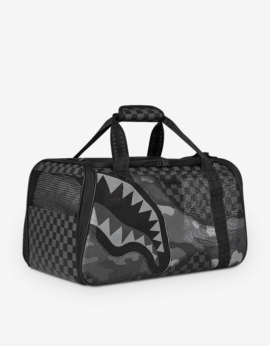 Kids Split Up Camo Tear Pet Carrier in Black (46cm)