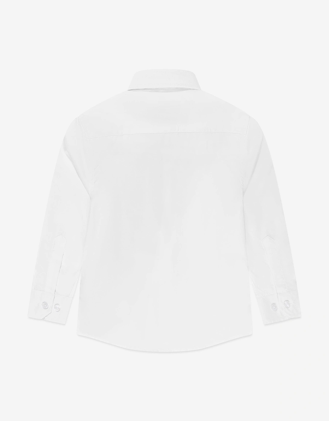 Boys Miatti Long Sleeve Shirt in White