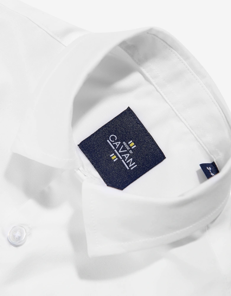 Boys Miatti Long Sleeve Shirt in White