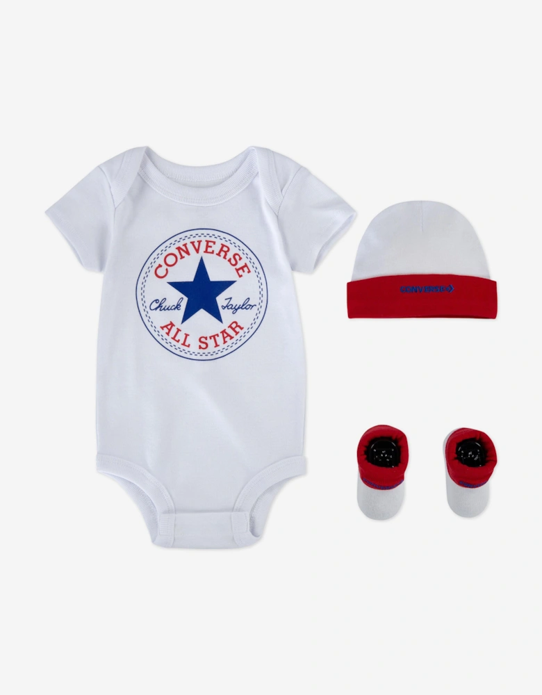 Baby Boys Classic CTP 3 Piece Set in White