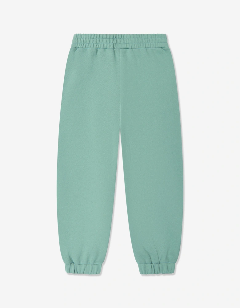 Kids Logo Joggers in Green