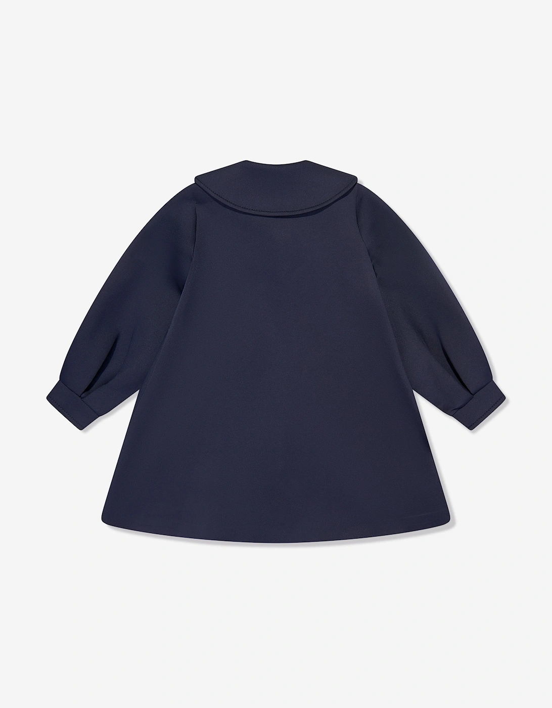 Girls Bow Detailed Jacket in Navy