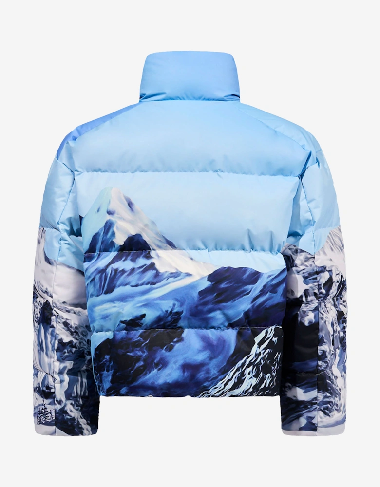 Kids Nuuk Down Puffer Jacket in Blue