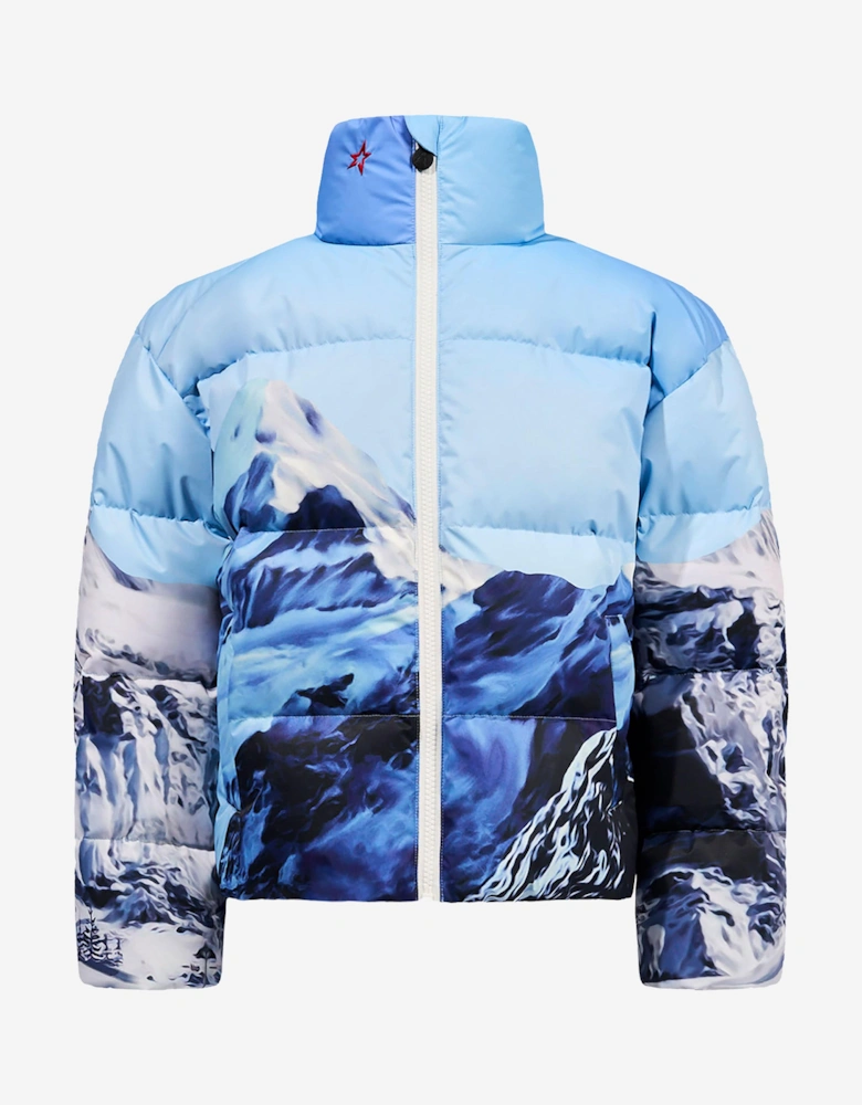 Kids Nuuk Down Puffer Jacket in Blue