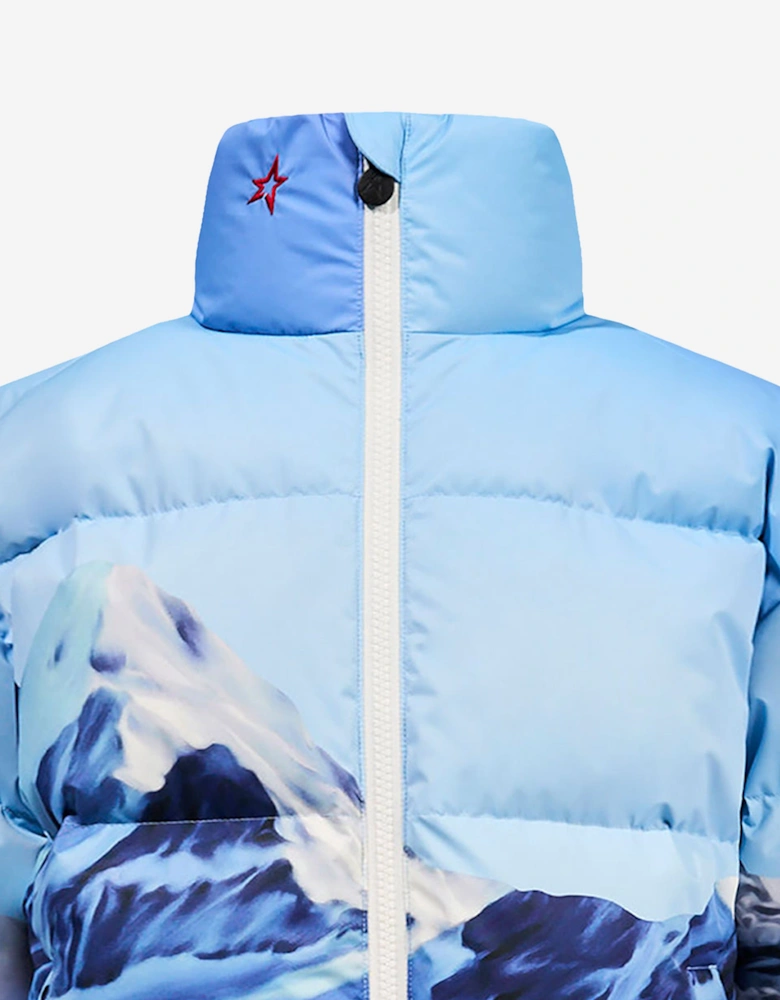 Kids Nuuk Down Puffer Jacket in Blue