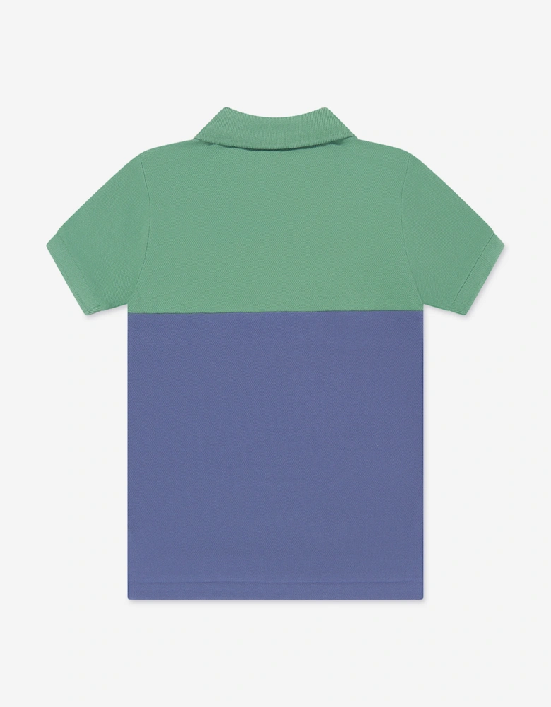 Boys Big Pony Polo Shirt in Multicolour