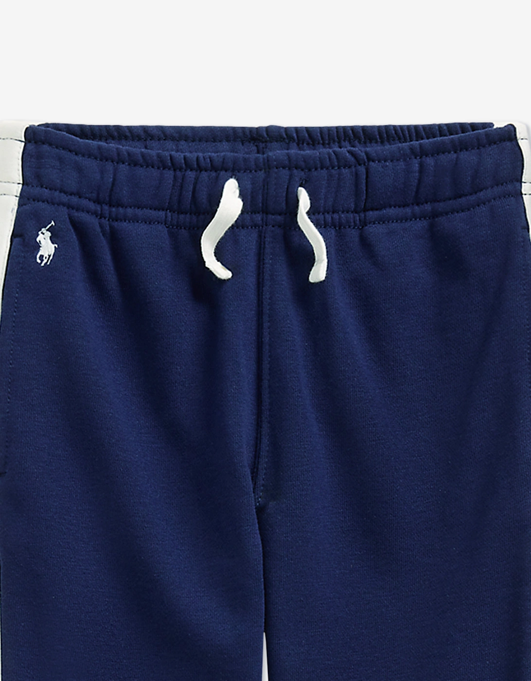 Girls Side Stripe Joggers in Navy