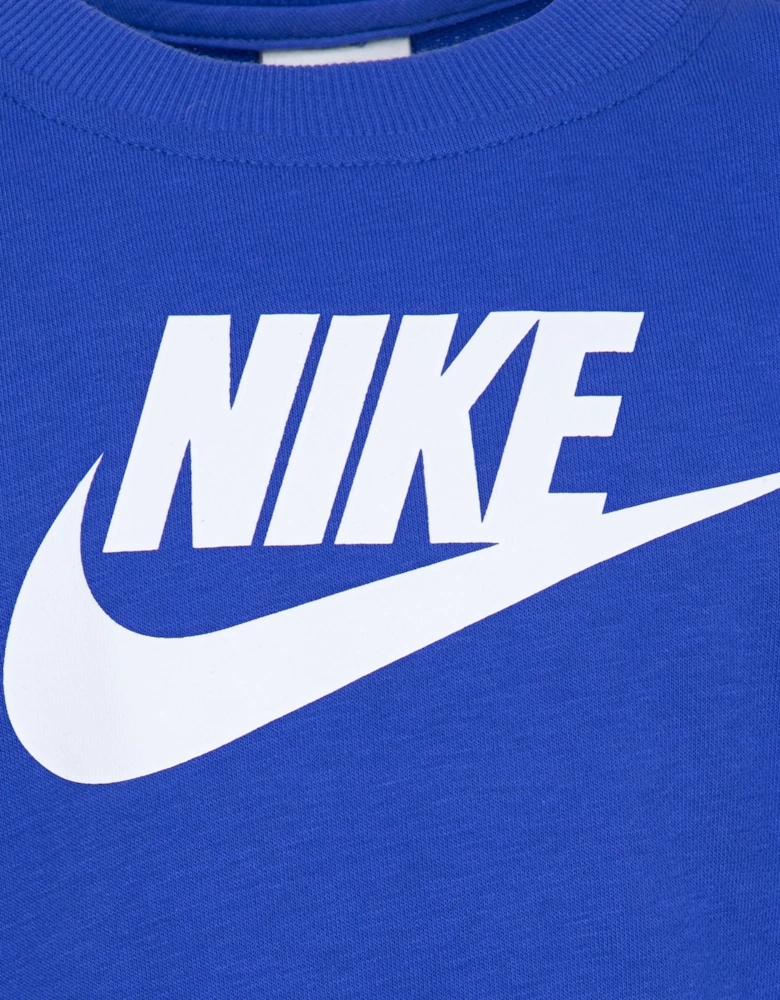 Girls Logo Sweatshirt in Blue