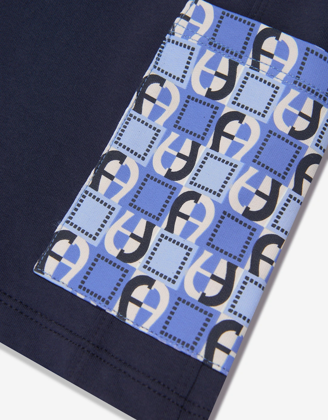 Boys Pocket Bermuda Shorts in Navy