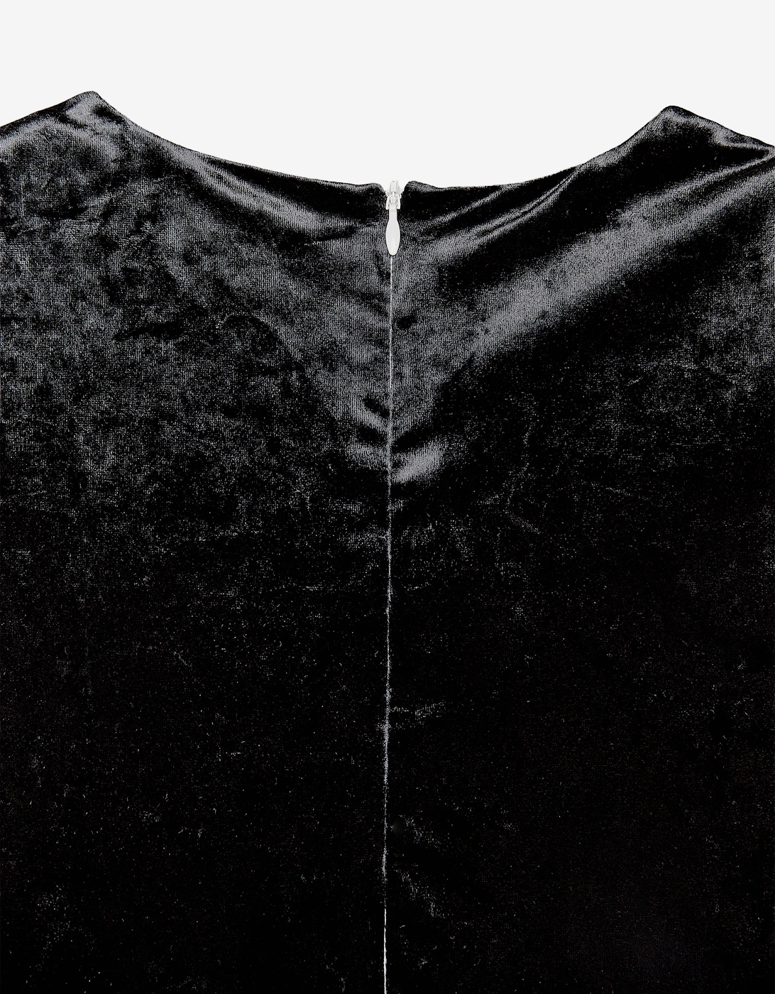 BCBGMAXAZRIA Girls Velvet Tulle Dress in Black