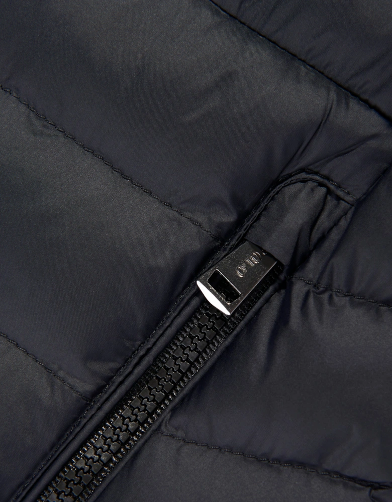 Boys Colden Packable Gilet in Black