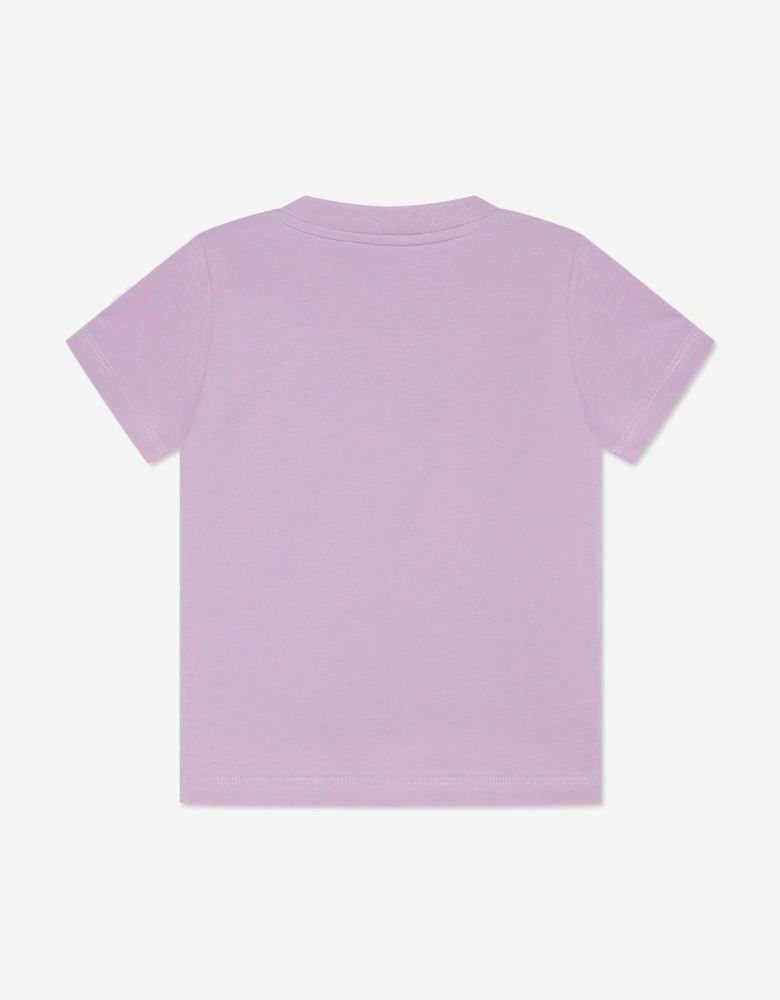 Enfant Baby Girls Logo T-Shirt in Lilac