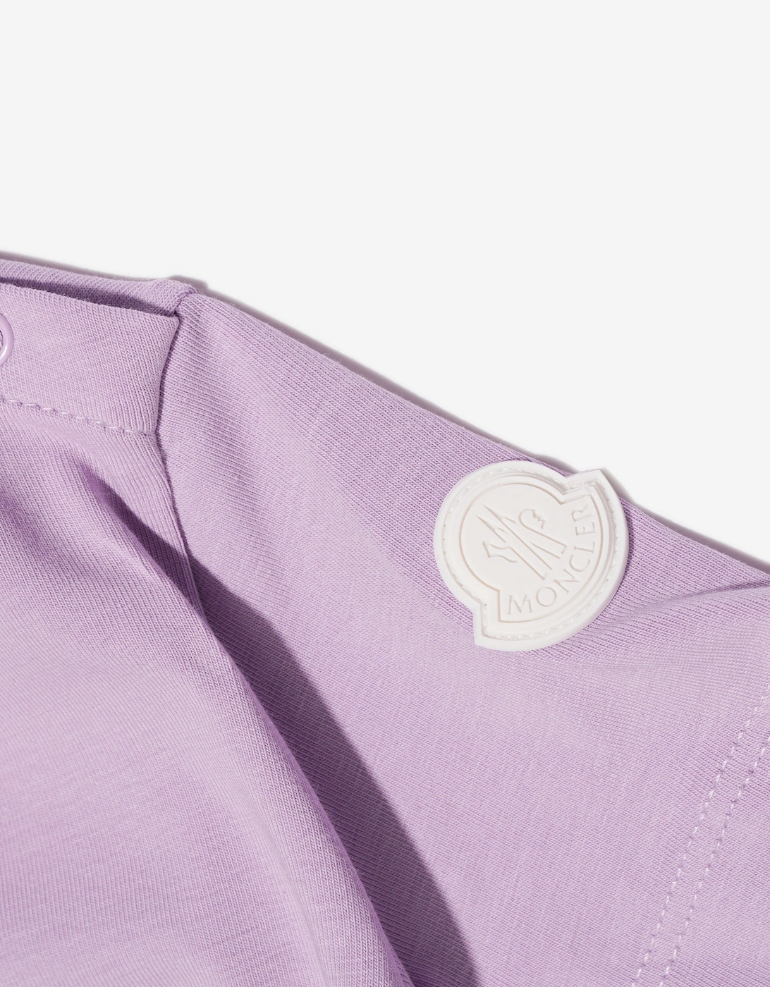 Enfant Baby Girls Logo T-Shirt in Lilac