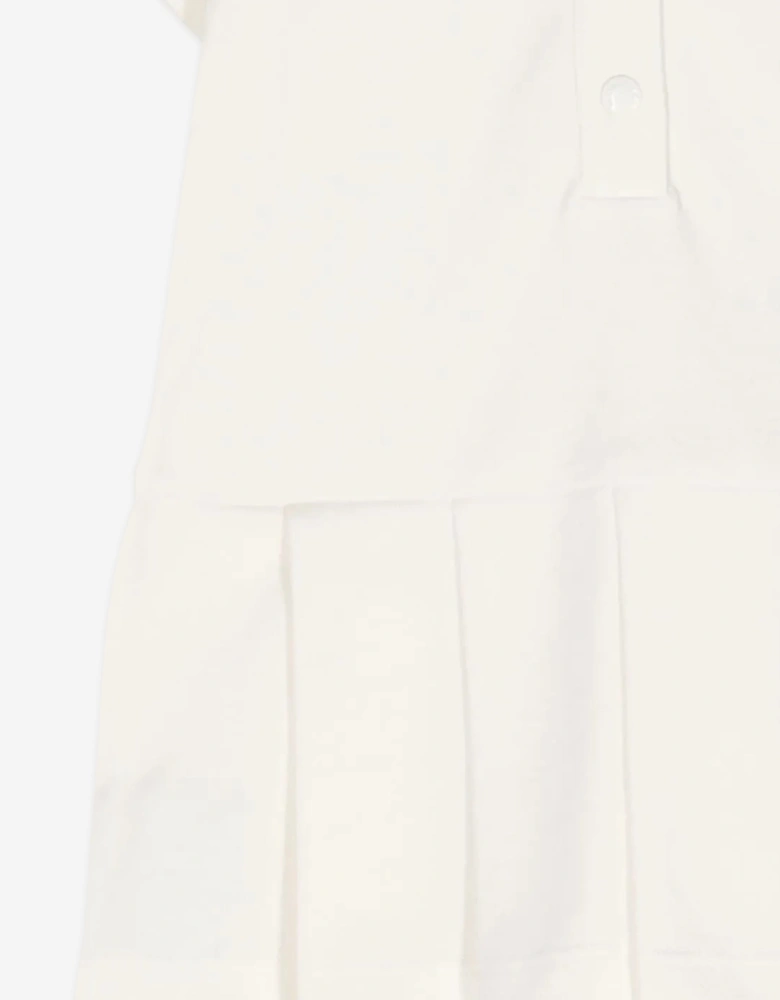Baby Girls Polo Dress in Ivory