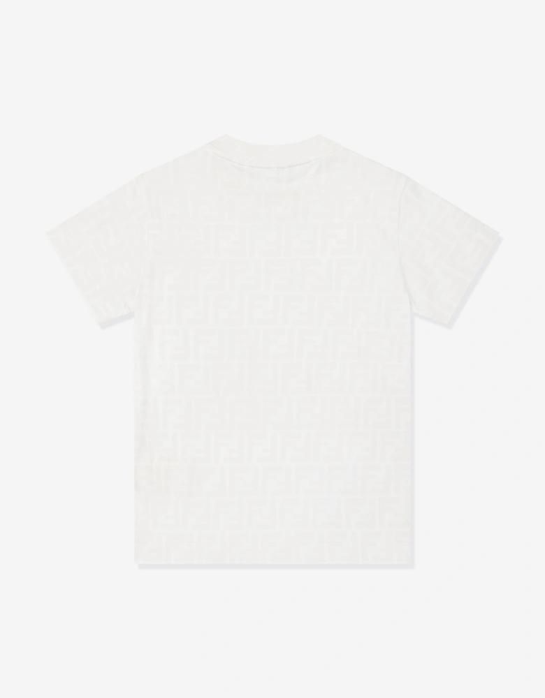 Kids FF Logo T-Shirt in White