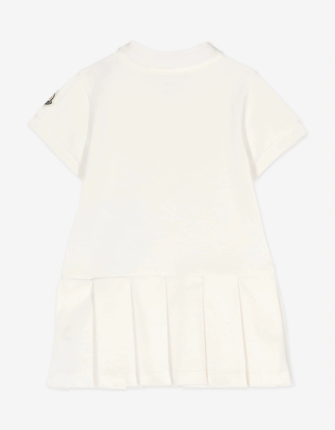 Baby Girls Polo Dress in Ivory