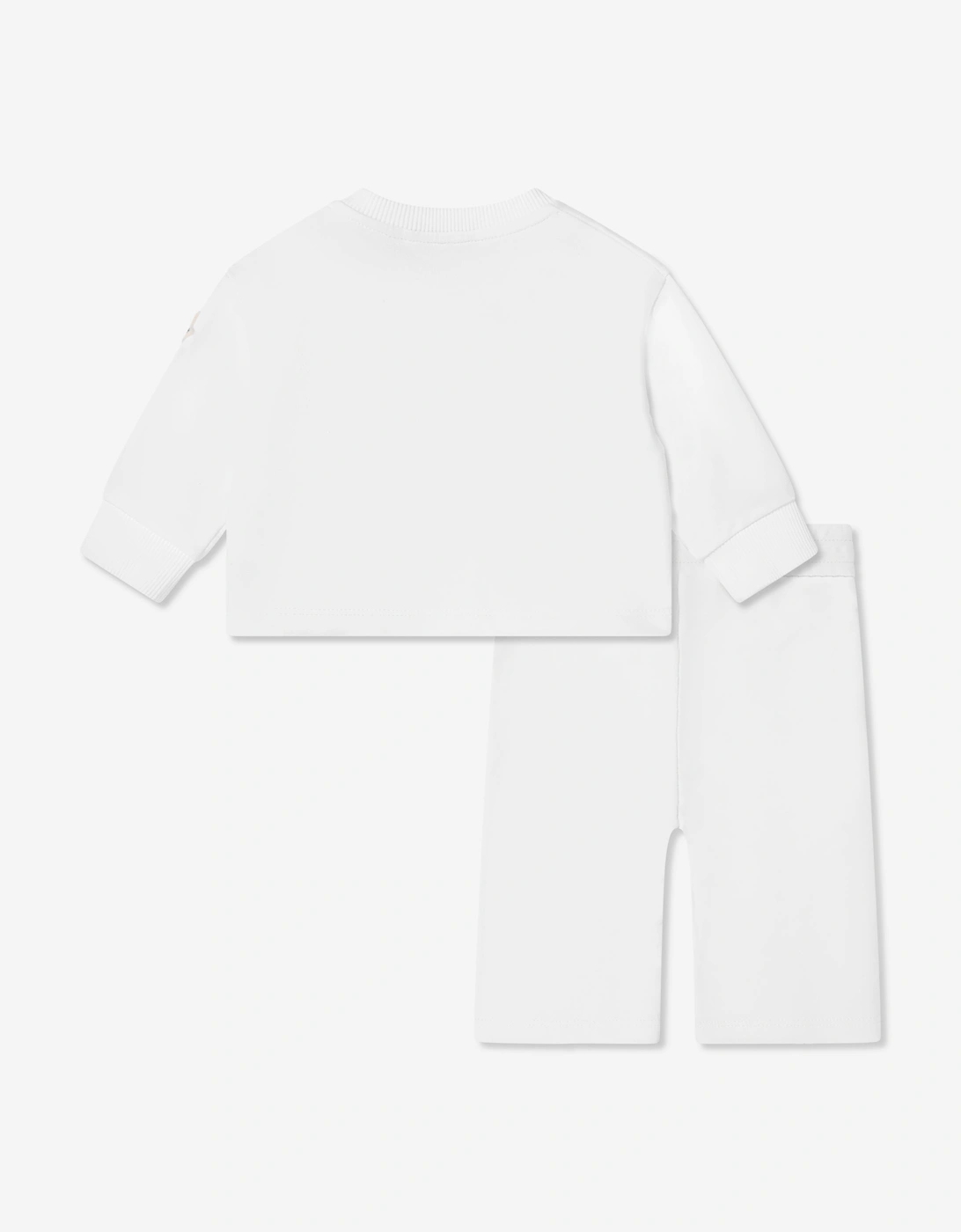 Baby Girls Logo Tracksuit in Ivory