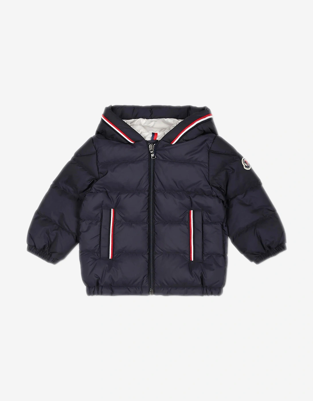 Baby Boys Down Padded Merary Jacket in Navy, 5 of 4