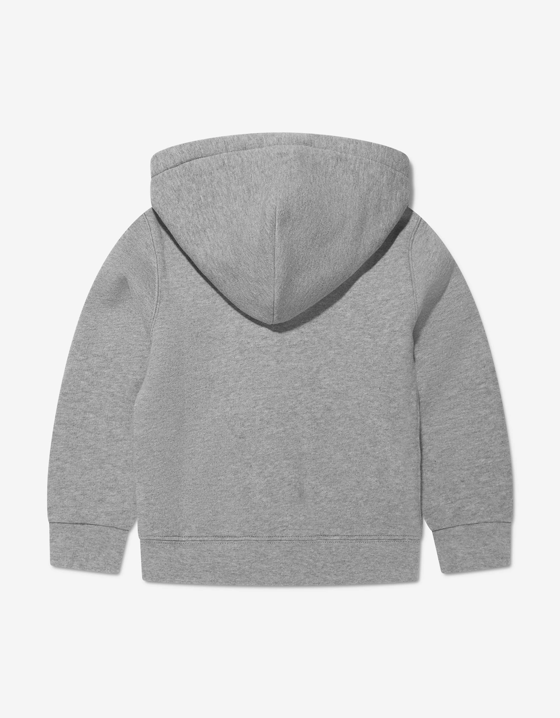 Boys Logo Zip Up Top in Grey