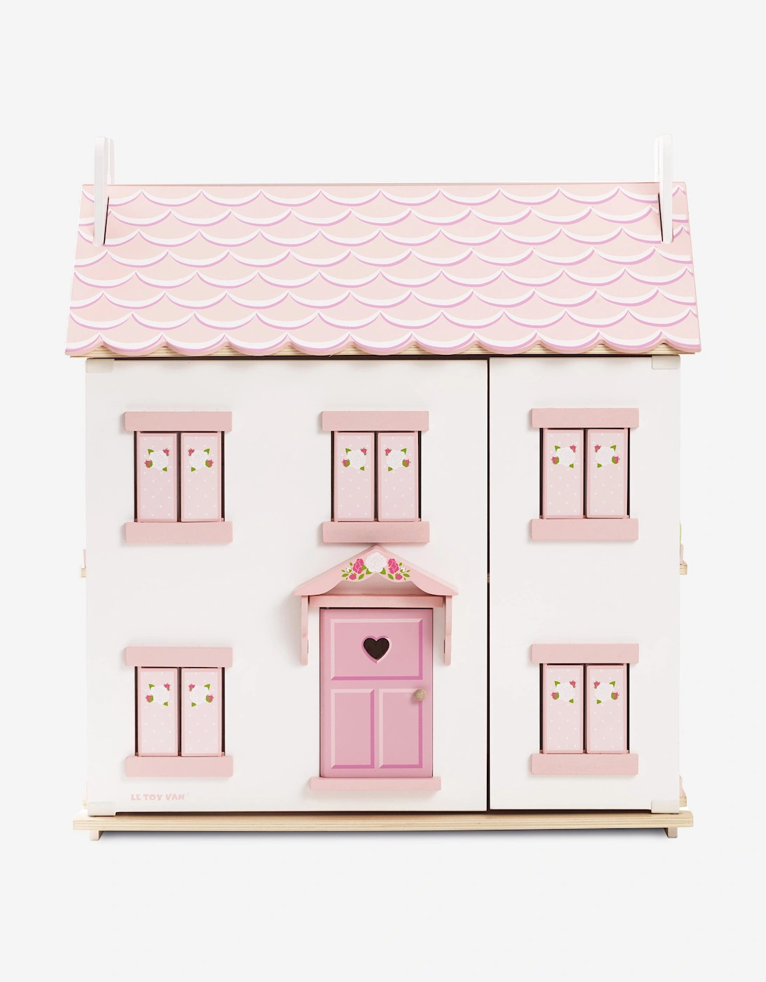 Girl's Le Toy Van Sophie's Wooden Dolls House (W:61 x D:35 x H:67cm) - Pink - Size: ONE size,