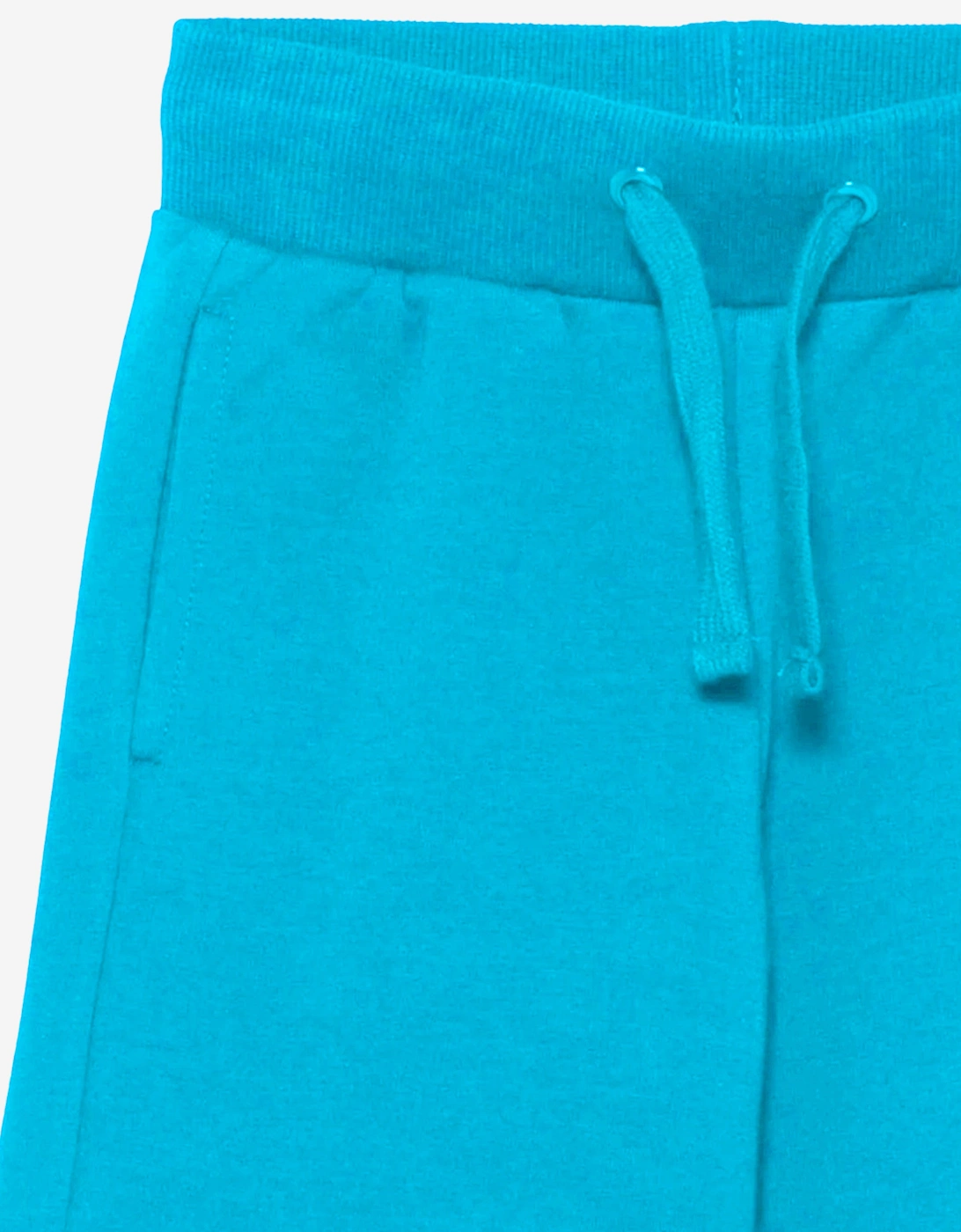 Boys Logo Print Shorts in Blue