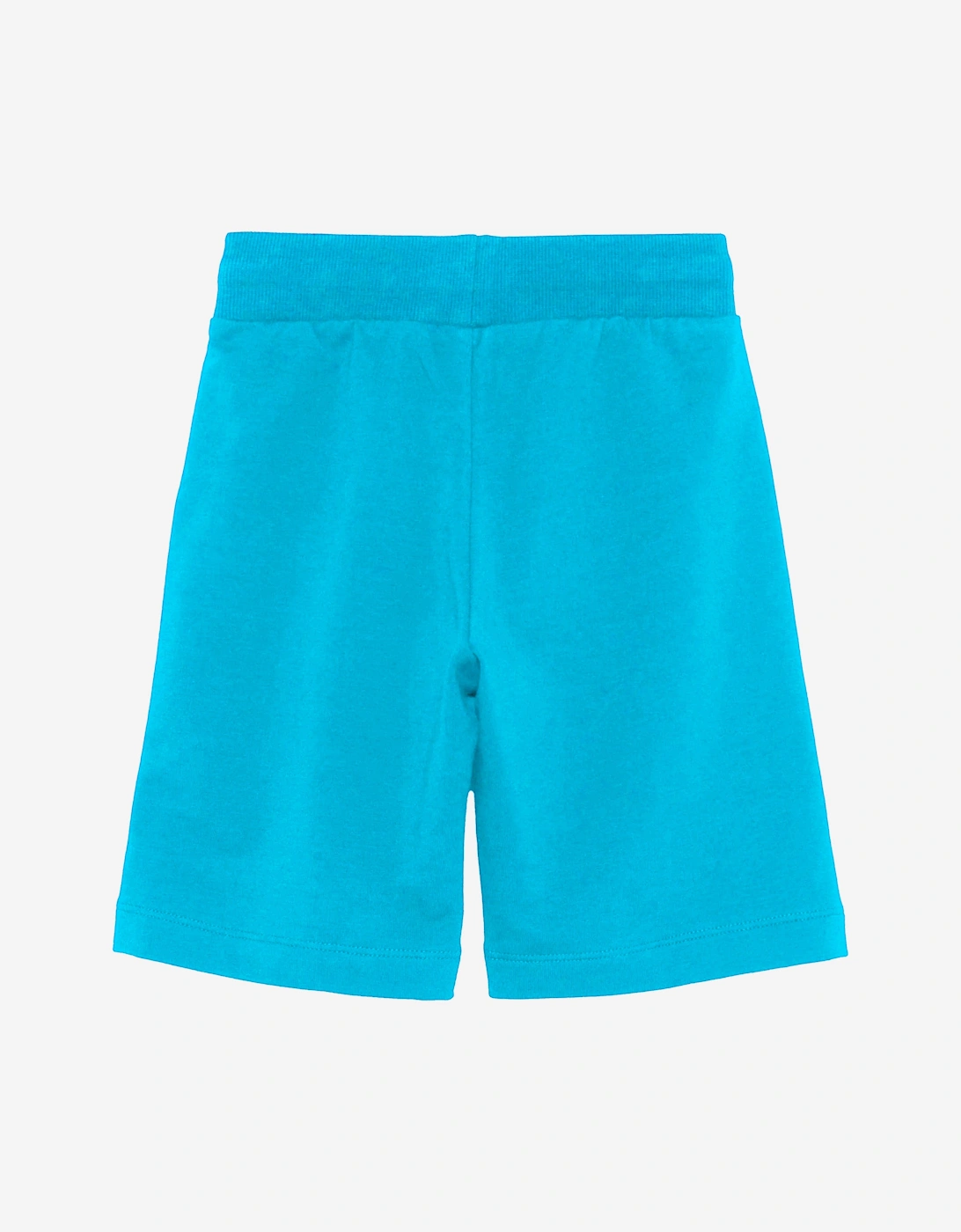 Boys Logo Print Shorts in Blue