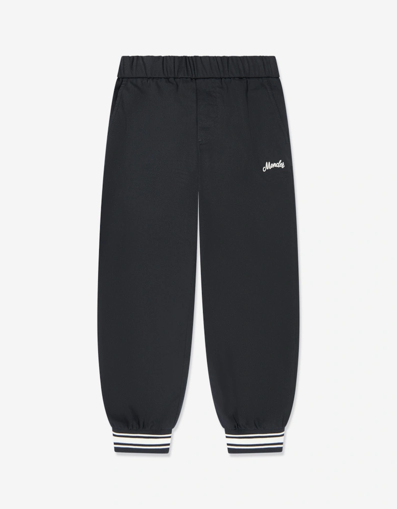 Boys Logo Joggers in Black