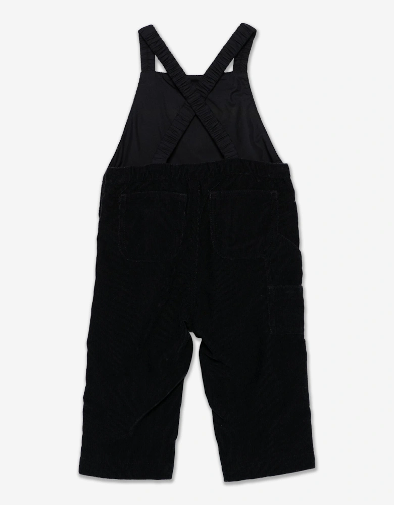Enfant Baby Boys Dungarees in Black