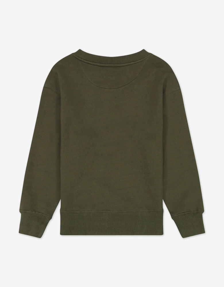 Kids Gabe Sweatshirt in Green
