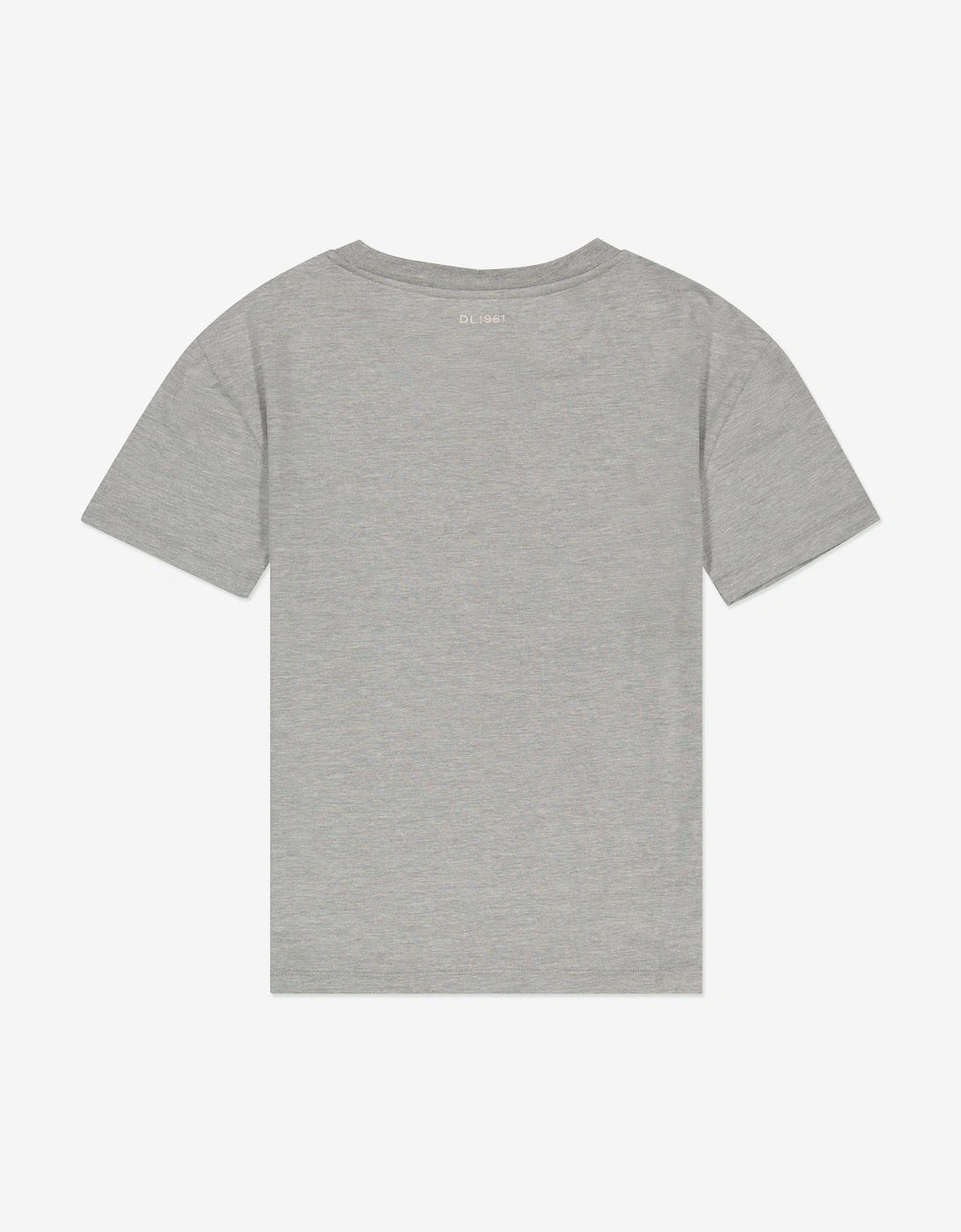 Kids Pocket T-Shirt in Grey