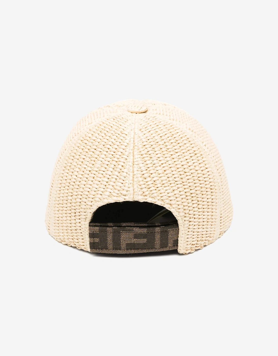 Kids Embroidered Logo Cap in Beige