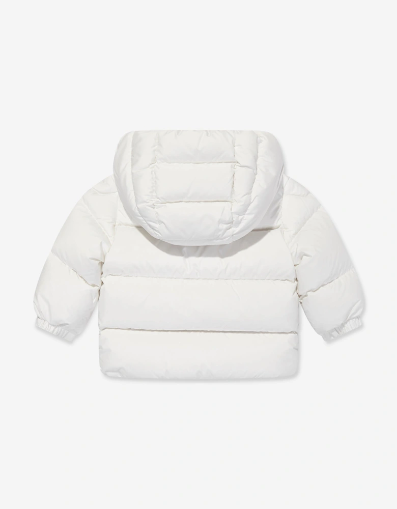 Enfant Baby Down Padded Sanyu Jacket in White