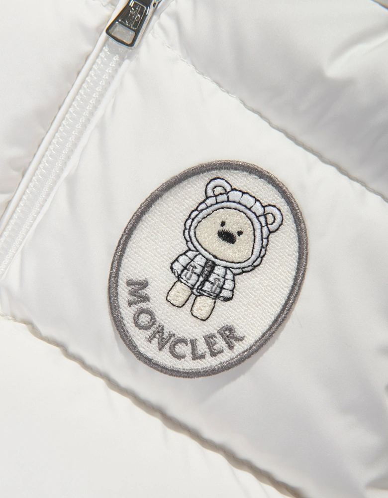 Enfant Baby Down Padded Sanyu Jacket in White