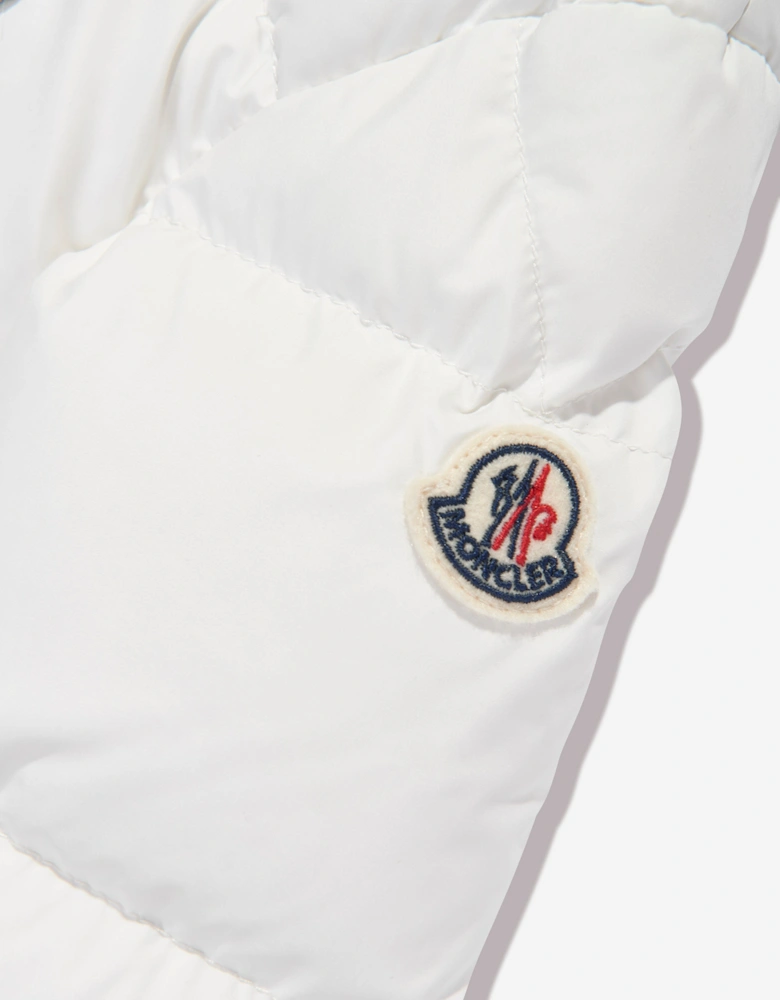 Enfant Baby Down Padded Sanyu Jacket in White