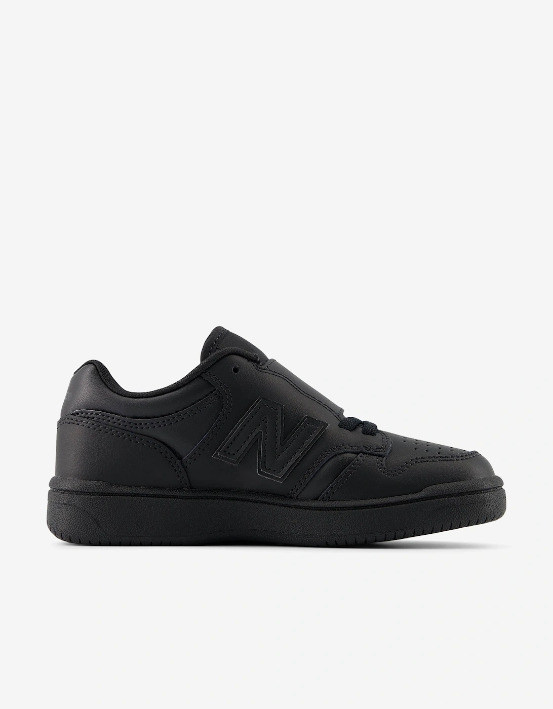 Boys 480 Trainers in Black, 5 of 4