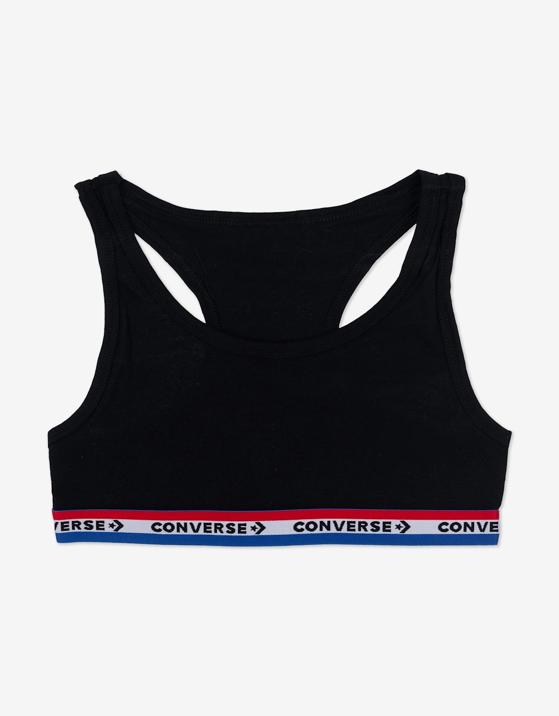 Girls 2 Pack Racerback Bralette Set in Black