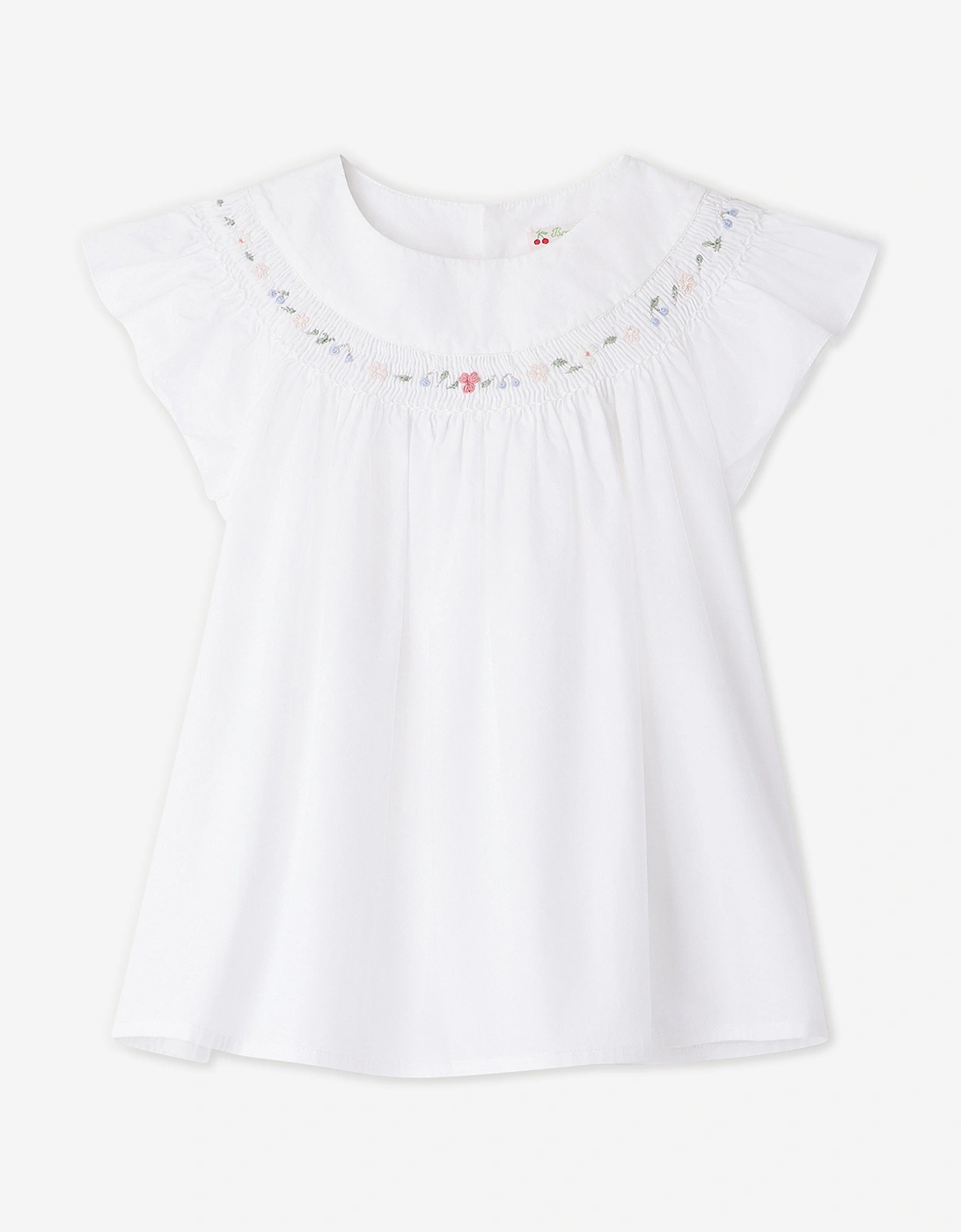 Girls Fillys Blouse in White, 5 of 4