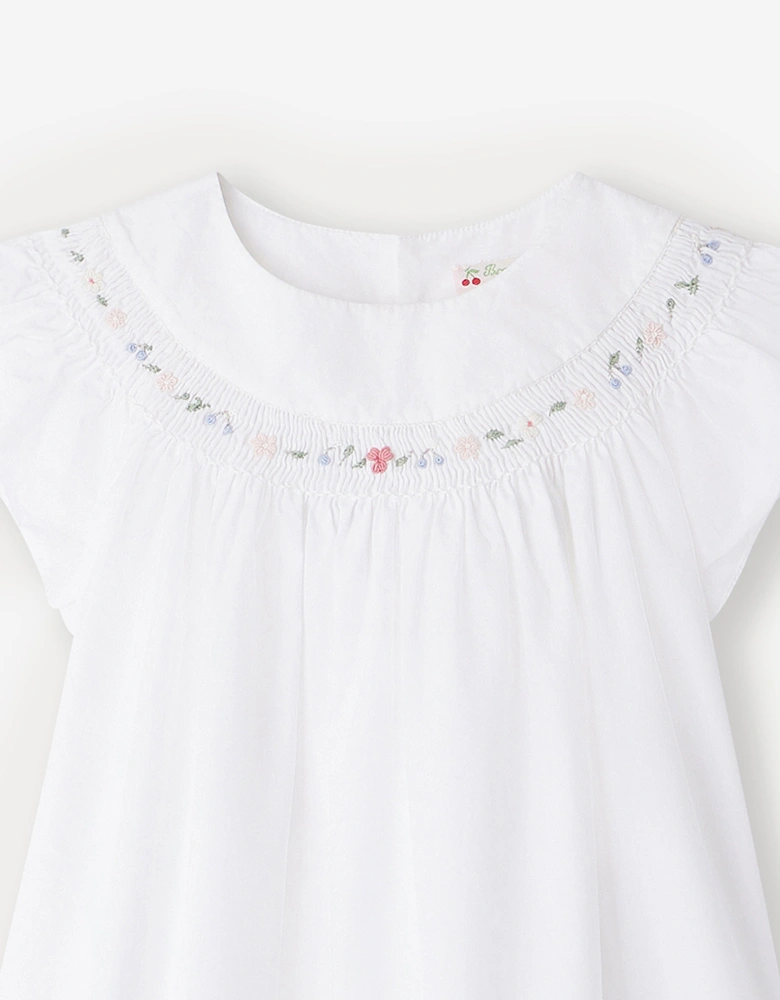 Girls Fillys Blouse in White