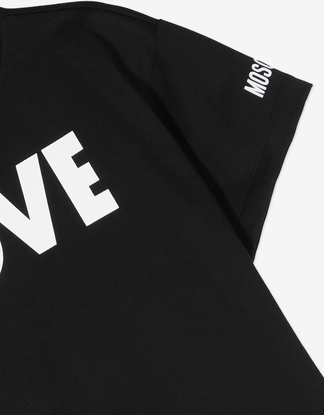 Girls Love Jersey Dress in Black