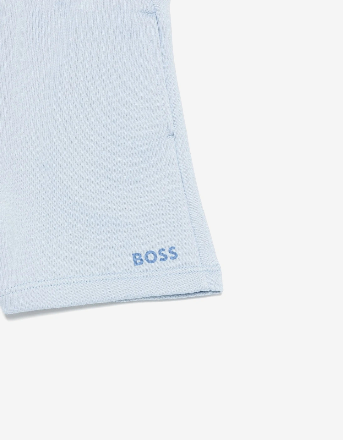 BOSS Baby Boys Logo Shorts in Blue