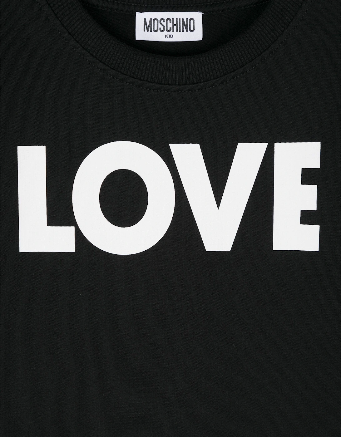 Girls Love Jersey Dress in Black