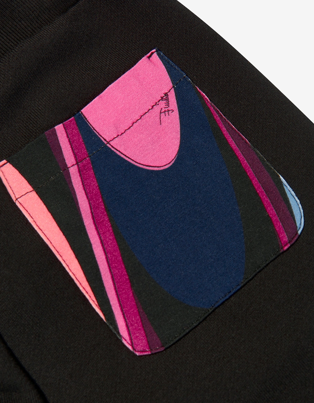 Girls Logo Joggers in Black